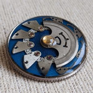 Blue brooch